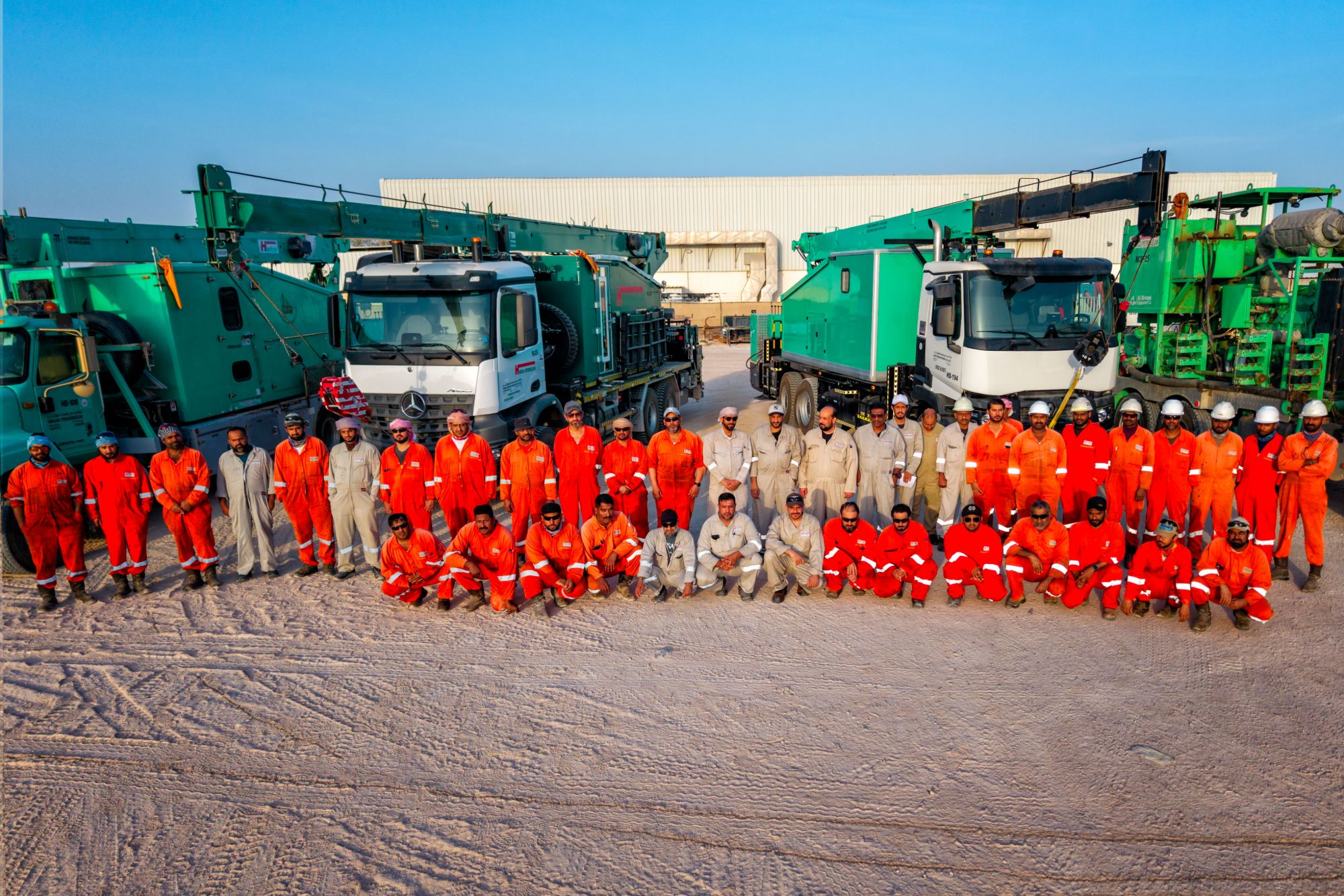 The HADCO team and service unit fleet